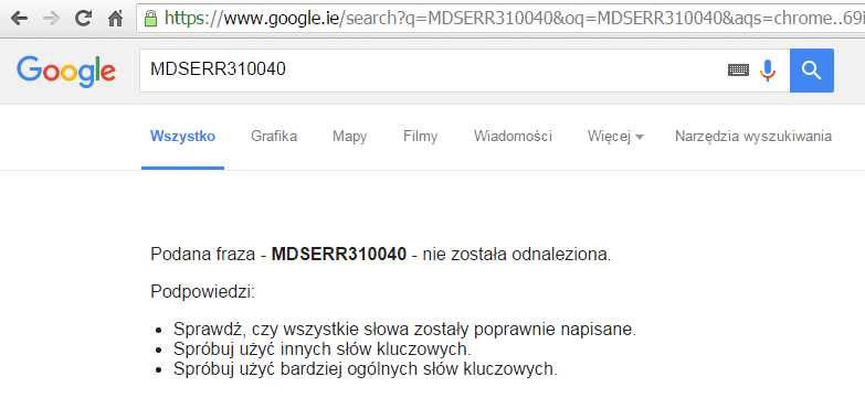 MDSERR310040